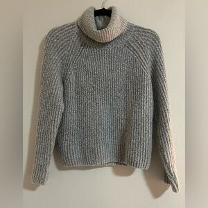 Garage Sweater Turtleneck Women’s XSmall Grey Knit Pullover Long sleeve Cozy